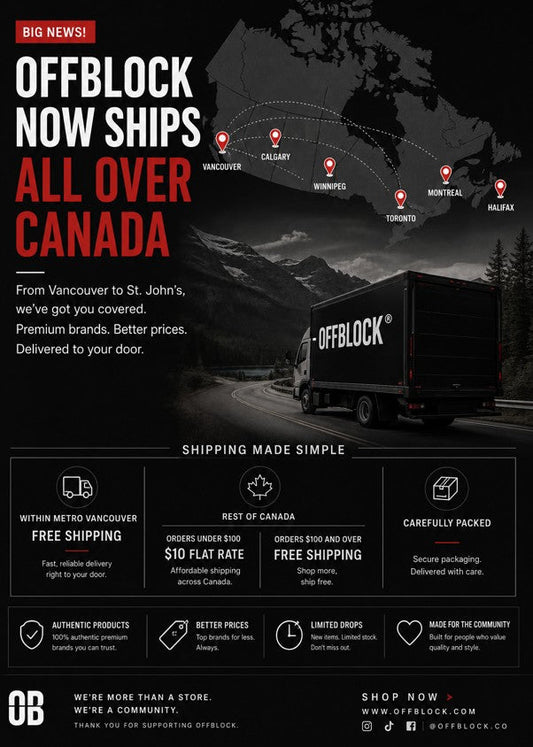 OFFBLOCK Now Ships Across Canada