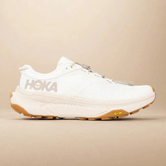 HOKA Transport women's beige walking shoes on sale at Offblock
